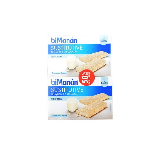 Bimanan Barres de yaourt 8Uns 2A50%