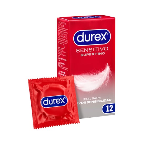 Durex® Sensitive Contact Total préservatifs 12uds