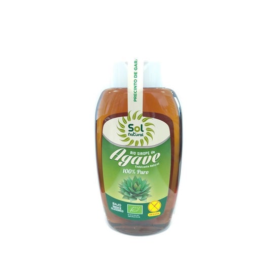 Solnatural Syrup Agave Bio S/G Anti drip 500ml