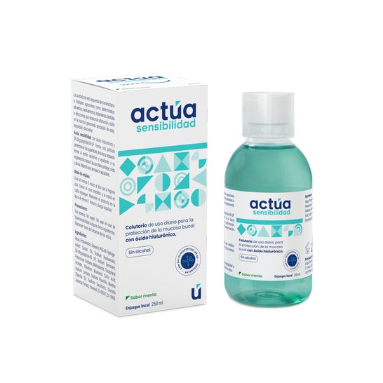 Actúa Sensibilidad colutorio sabor menta 250 ml