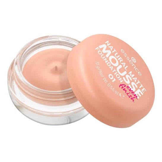 Essence Natural Matte Mousse Foundation 01 16g