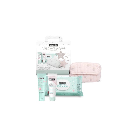 Suavinex Baby Care Wipes Pouch Panier Pack Pink