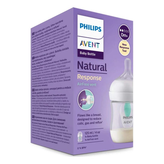 Philips Avent Biberon SCY670/01 Natural AirFree 125ml