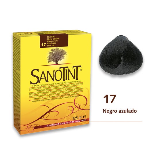 Santiveri Sanotint nº17 couleur noir bleuté 125ml