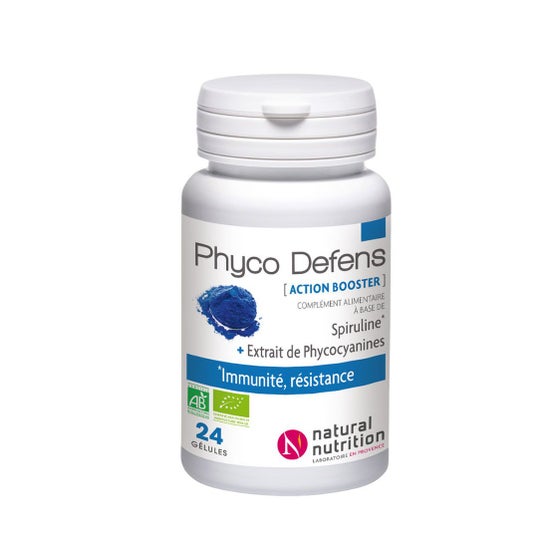 Natural Nutrition Phyco Defens Bio 24 Gélules