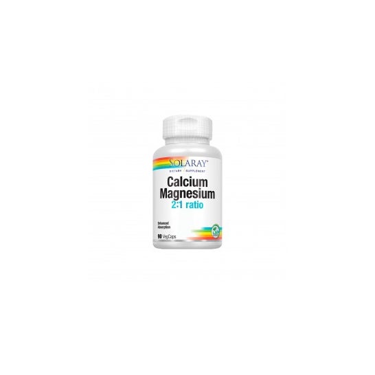 Solaray Calcium et Magnésium 90 capsules