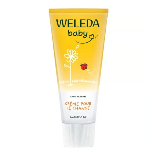Weleda Baby Crème pour le Change Calendula Bio Sans Parfum 75 ml