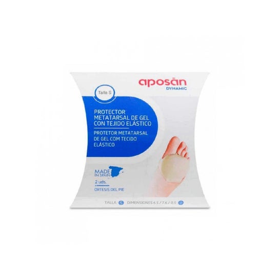 Aposan Coussinet de gel métatarsien Taille S 1pc