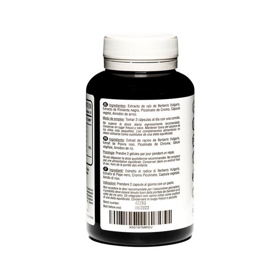 Aliments vitaux Berberine 1000mg 120 capsules végétaliennes