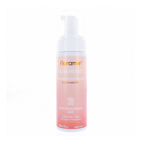 Florame Glow Protect Mousse Micro-Peeling Bio 150 ml