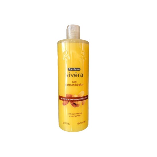 Acofar Vivera Gel d'huile d'amande au miel 750ml