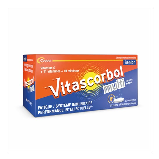 Vitascorbol Multi Senior 30 comprimées
