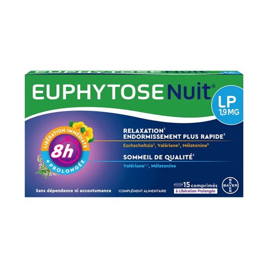 Euphytose Nuit Lp 1,9mg 15comp