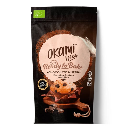 Okami Bio Muffin Protéines Pois Choco Bio Vegan 161g