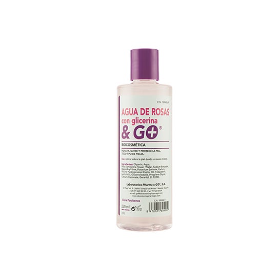 & Go Water Roses + glycérine 300 Ml