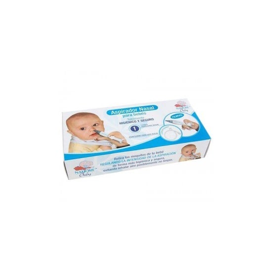 Nahore Baby Aspirateur nasal double usage manuel et oral 1ud