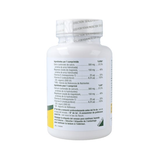Nature's Plus Calcium Magnésium D3 avec vitamine K2 30Comp