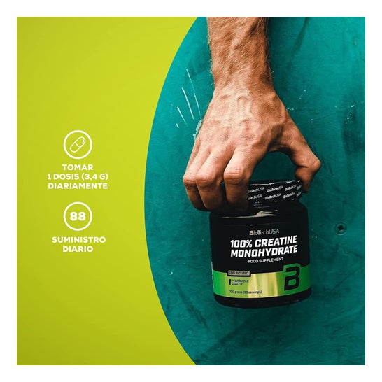 Biotech USA 100% Micronized Creatine Monohydrate 300g