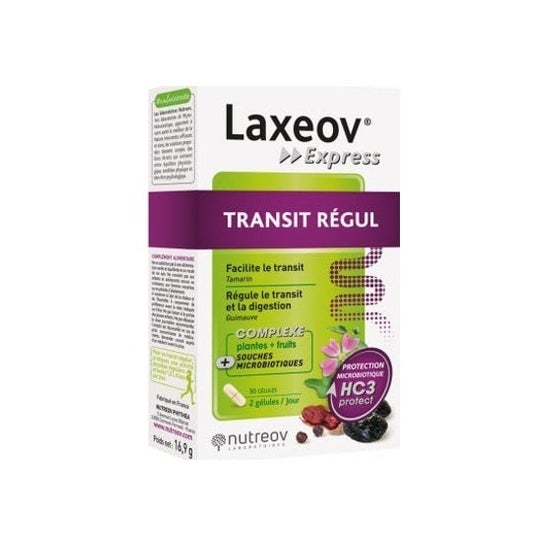 Laxeov Express Tránsito Regular 30caps