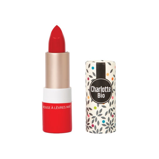 Charlotte Bio Rouge à Lèvres Mate The Real Red 3.5 g