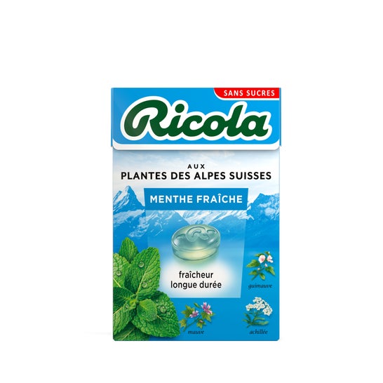 Ricola Bonbons Sans Sucre Menthe Fraîche 50g