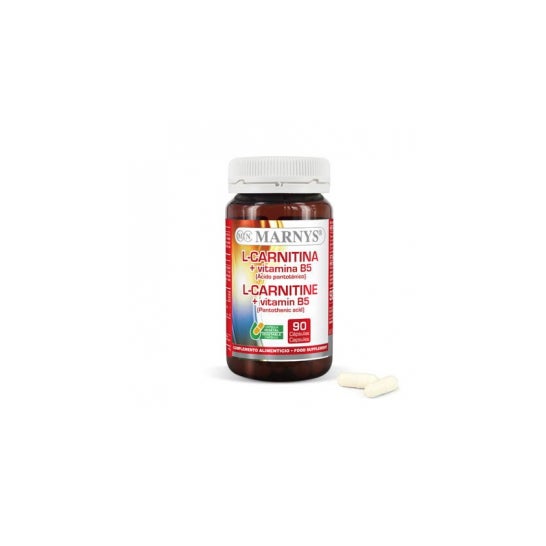 Marnys L-carnitine + Vitamine B5 90caps