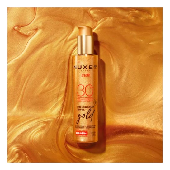 Nuxe Sun Huile Solaire Or Sun Oil Gold SPF50 150ml