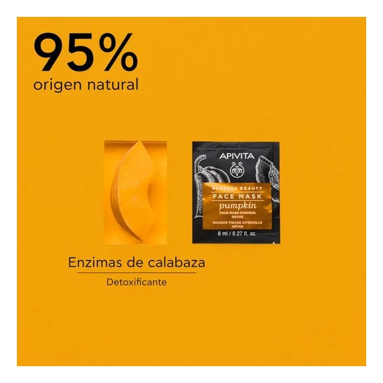 Masque Apivita Pumpkin Express Masque Apivita Pumpkin Express
