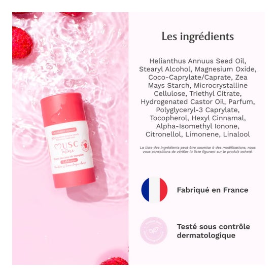 Musc Intime Déodorant Au Sweet Litchi 50g