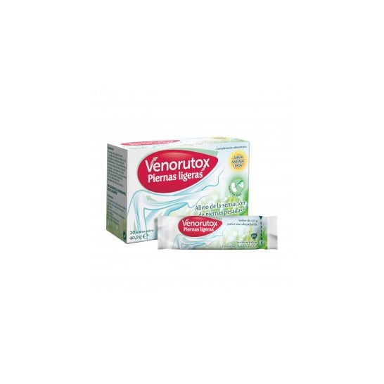 Venorutox Jambes Légères Saveur Orange-Citron 20 Sachets