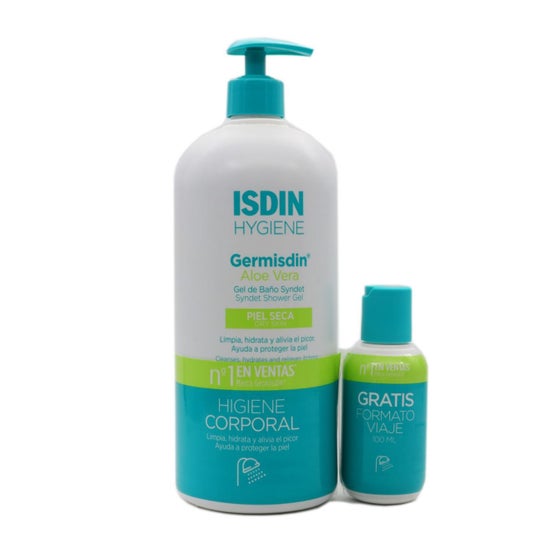 Isdin Germisdin Aloe Vera Gel de Baño 1L + 100ml