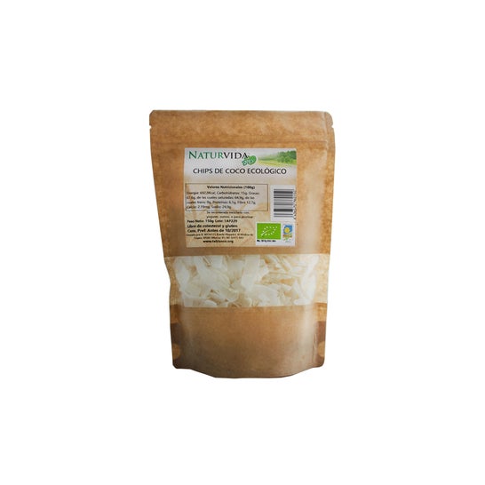Naturvida Chips Noix de Coco Bio 150g