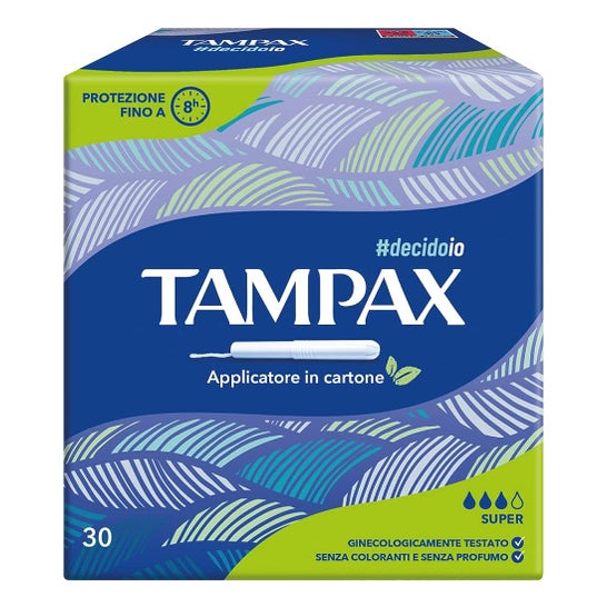 Tampax Blue Box Super 30uts
