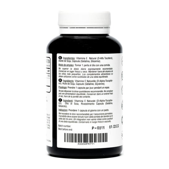 Hivital Foods Vitamine E Naturelle 400 UI 200 capsules