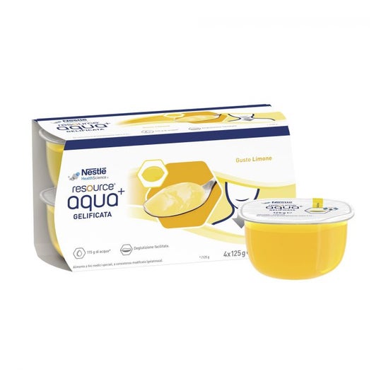 Nestlé Resource Aqua Citron Gelificada Boisson 4x125g