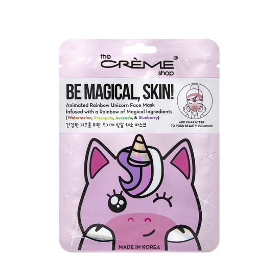 The Crème Shop Be Magical Skin ! Masque de la licorne 1 pièce