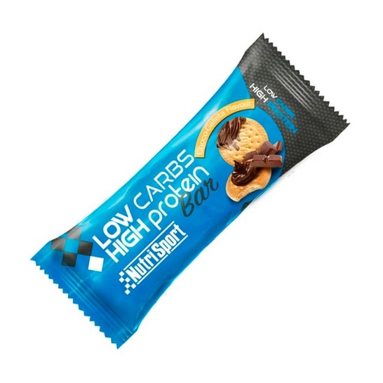 Nutrisport Barre Low Carbs Choco-Biscuits 60g