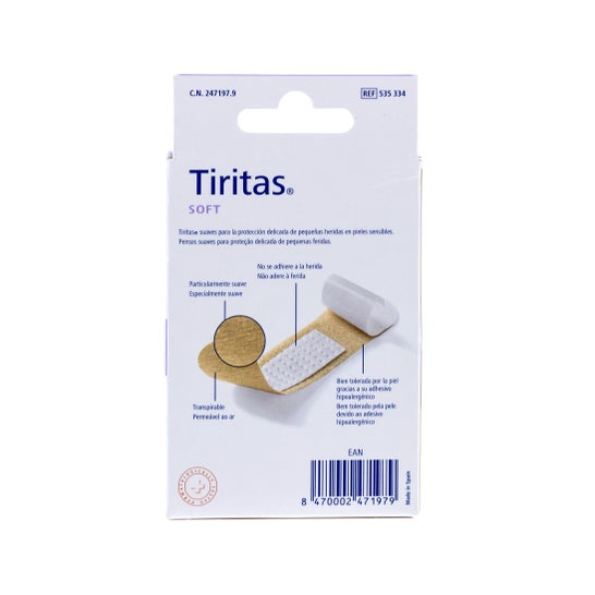 Hartmann Tiritas Soft 20 Pansements