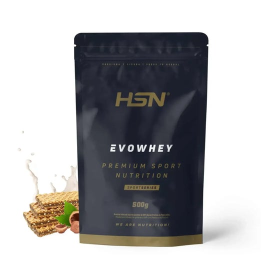 HSN Evowhey Protein Barquillo de Crema de Avellana 500g