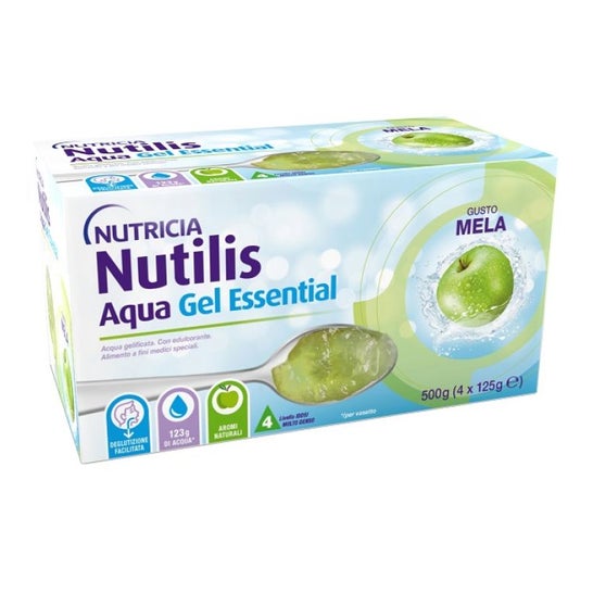 Nutilis Aqua Essential Gel Pomme 4x125g