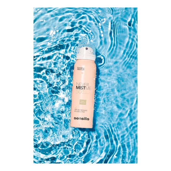 Sensilis Never Mist Me SPF50 Brume Invisible Touch Sec 2x100 ml