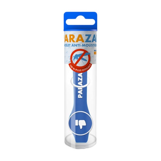 Axamed Parazap Bracelet Répulsif Anti Moustiques Bleu 1ut