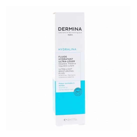 Dermina Hydralina Fluide Hydratant Ultra-léger 40ml