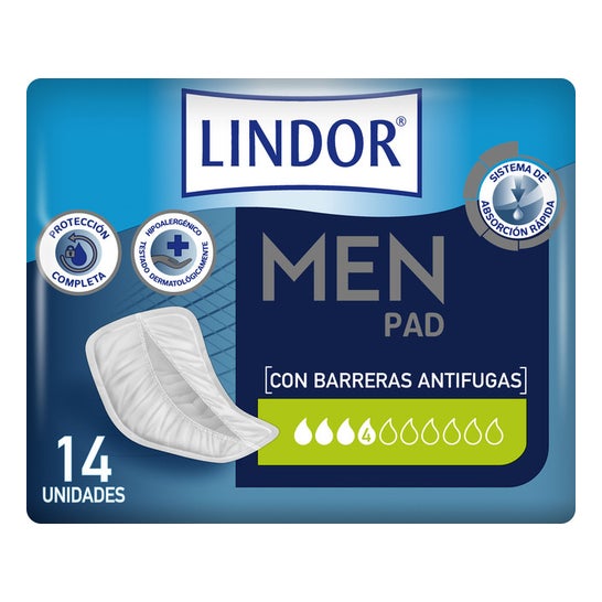 Lindor Men Pad Extra 14 pcs
