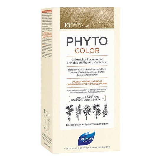 Phyto Phytocolor 10 Blond Extra Clair 100ml