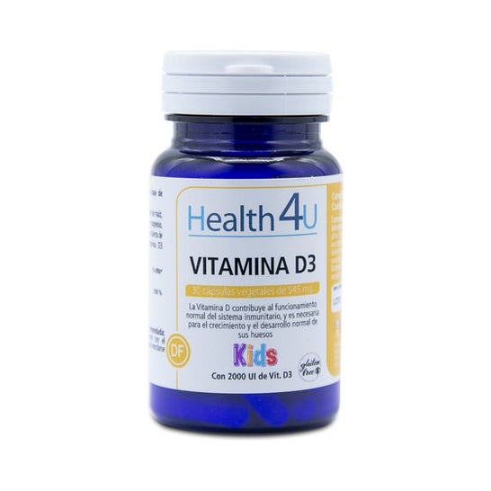 Health 4U Vitamine D3 Enfants 30 Capsules