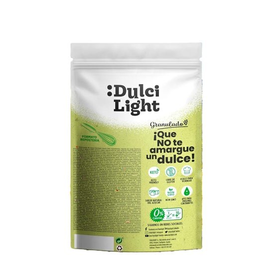 Dulcilight Édulcorant Stevia Zero Doypack 200 g