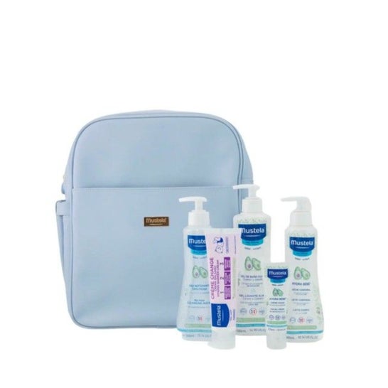 Mustela Bebe Kit Mala Maternidad Azul