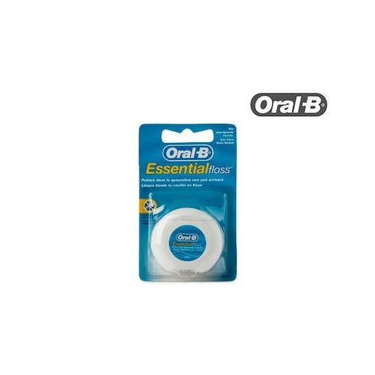 Oral-B Essential Floss seda con cera dentaire con cera 50m 1ud