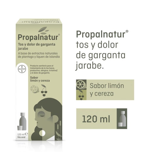 Bayer Propalnatur Sirop Citron et Cerise 120ml